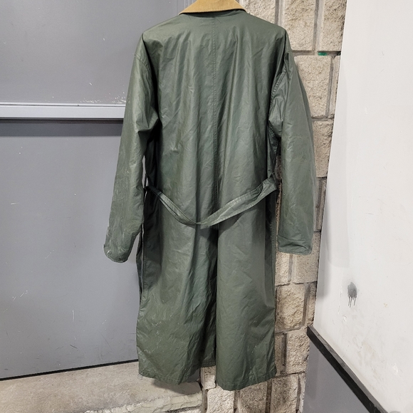 Vintage Woolrich Women’s Large Rain/Winter Trench Coat xlarge - Picture 5 of 10